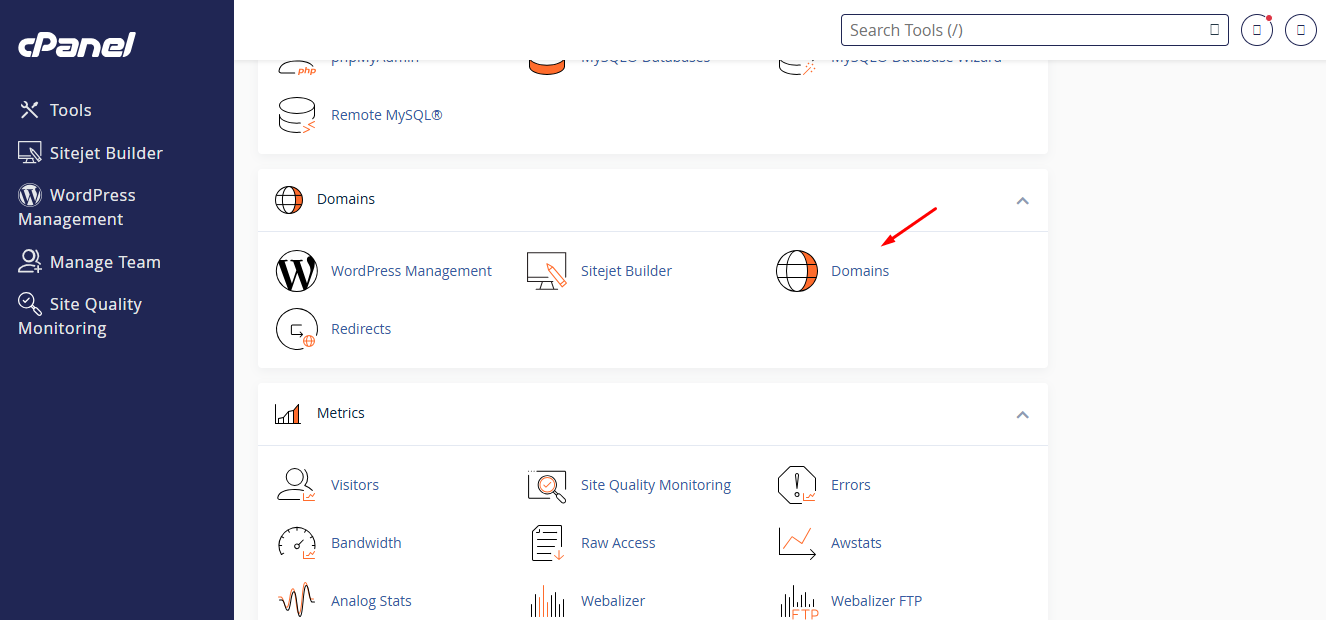 Hướng dẫn thêm domain, subadomin, alias trên Cpanel
